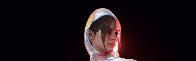 《生化危機2：重制版》克萊爾艾達XL敞開雨衣粉內衣MOD[兼容新版本]