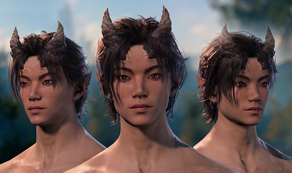 《博德之門3》LEMON發型的精靈MOD