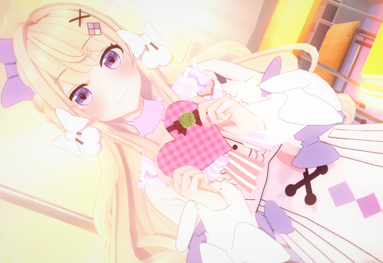 《戀活Sunshine》哥特風(fēng)金發(fā)微笑唇美少女MOD