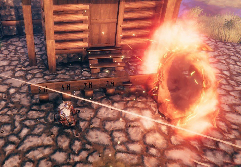 《Valheim：英靈神殿》傳送門視覺效果激活距離優化MOD