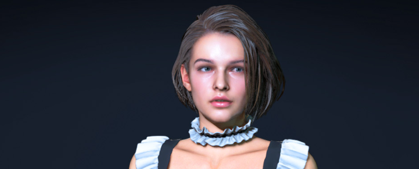 《生化危機3：重制版》吉爾性感女仆無上衣MOD[僅支持舊版本]