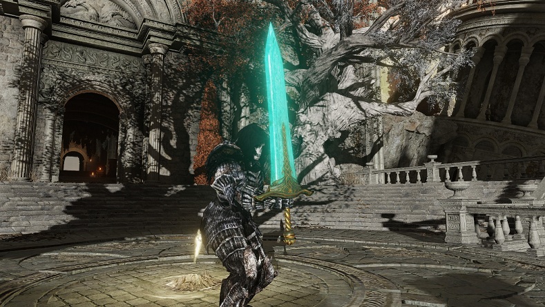 《艾爾登法環(huán)》黑暗之魂2藍(lán)月和月光大劍MOD