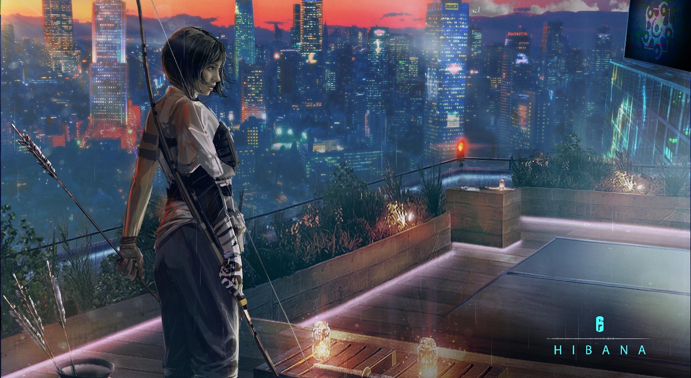 《Wallpaper Engine》彩虹六號圍攻Hibana動態壁紙