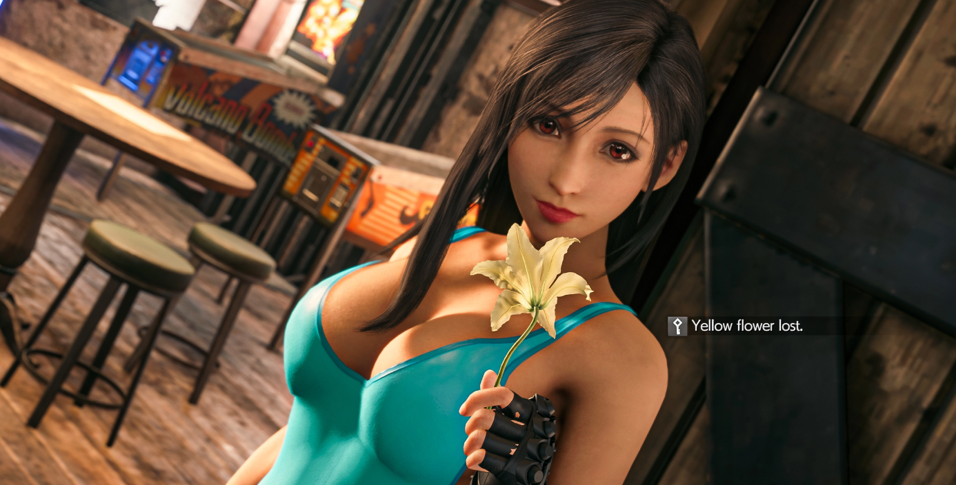 《最終幻想7：重制版》蒂法cos古墓麗影勞拉MOD