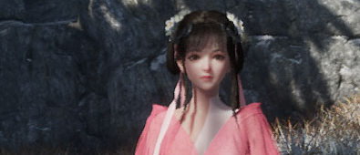 《仙劍奇俠傳7》白茉晴少女粉紗半完美形態MOD[正式版]
