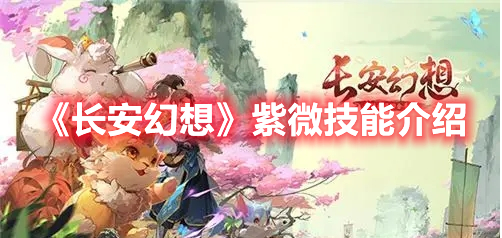 《長安幻想》紫微技能介紹