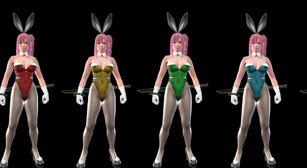《怪物獵人：崛起》死或生穗乃果兔女郎MOD