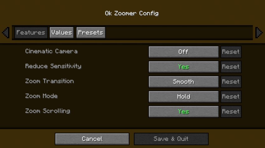 《我的世界》1.17.1放大功能MOD
