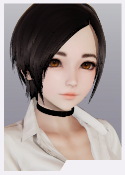 《AI少女》黑發(fā)襯衫白領小姐姐MOD
