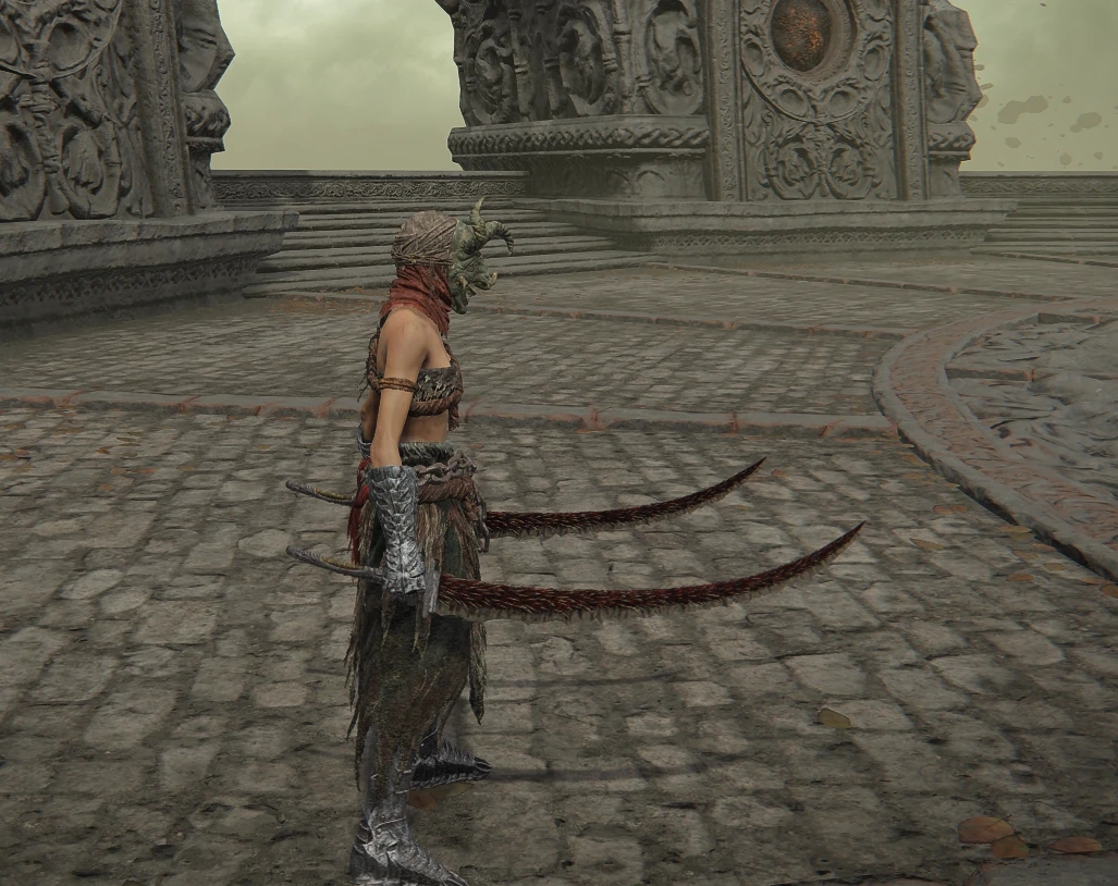 《艾爾登法環(huán)》獵龍人彎劍武器MOD