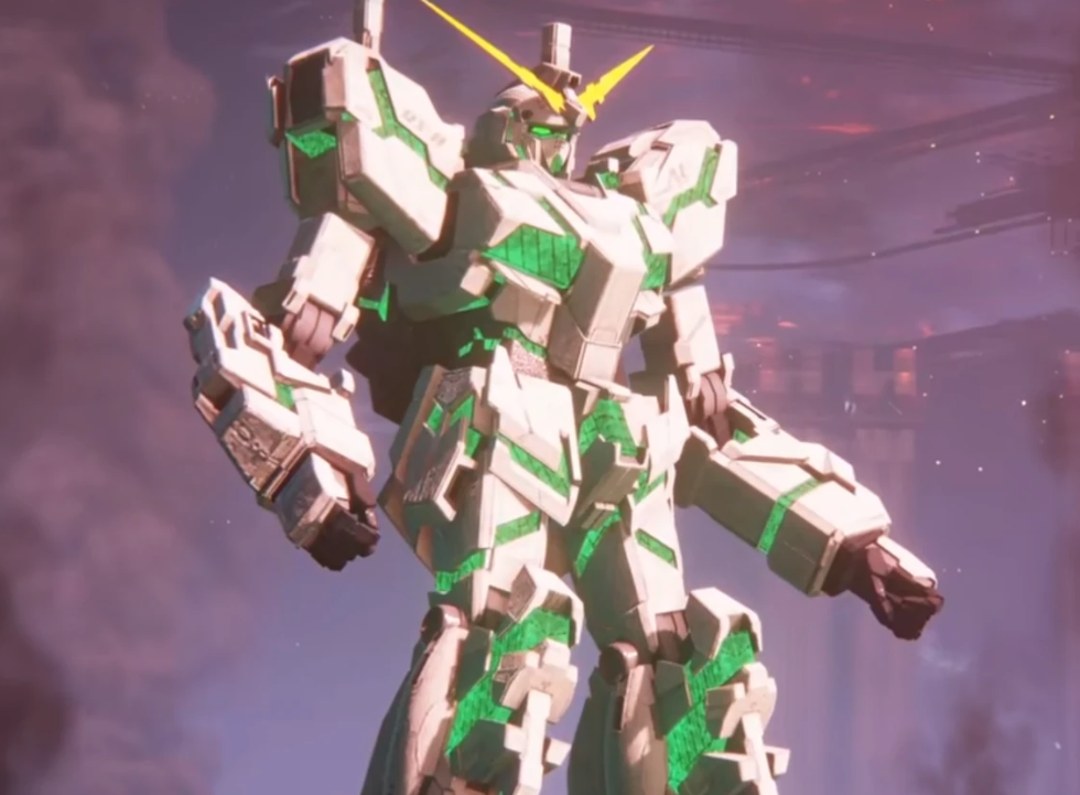 《裝甲核心6》獨角獸高達全武裝MOD