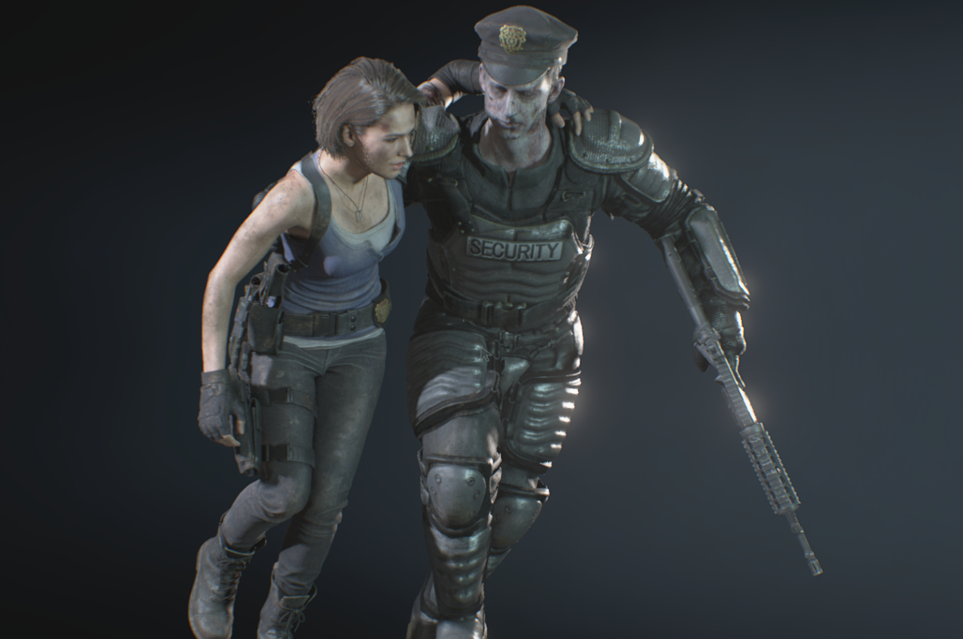 《生化危機3：重制版》僵尸版約里克替換卡洛斯MOD