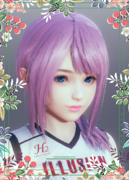 《AI少女》紫發活潑運動美少女MOD
