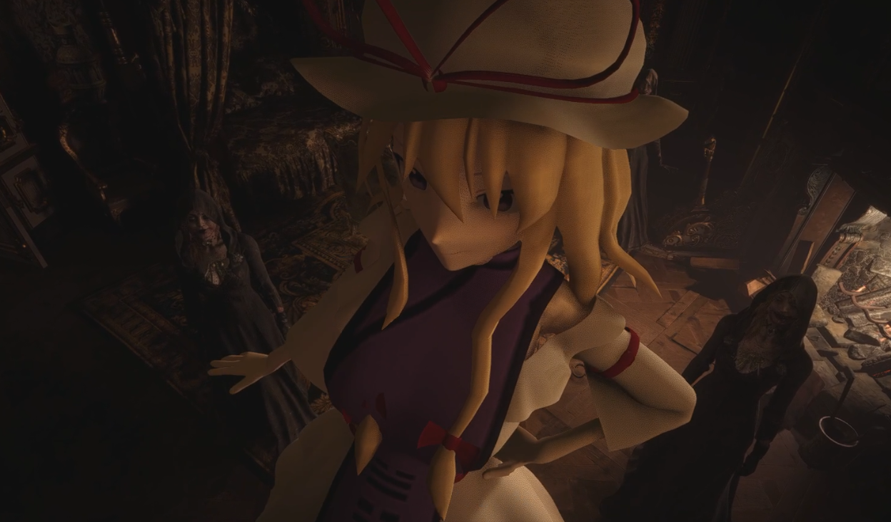 《生化危機8：村莊》東方八云紫替換吸血鬼夫人MOD