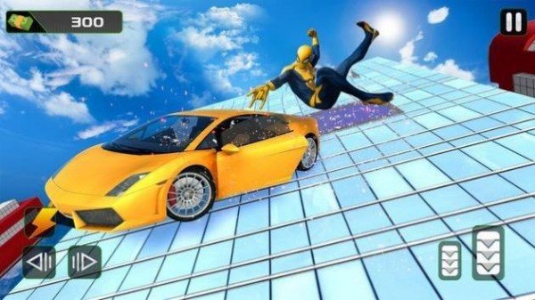 蜘蛛俠汽車特技