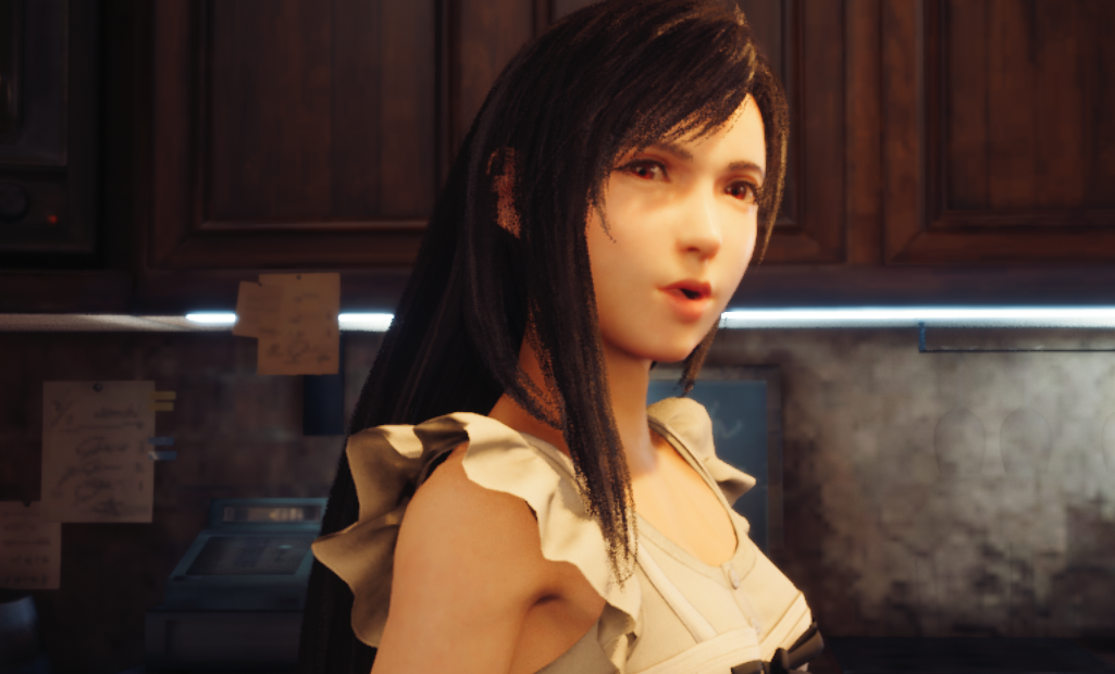 《最終幻想7：重制版》蒂法少女時期連衣裙v1.2MOD