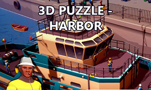 3D拼圖：港口