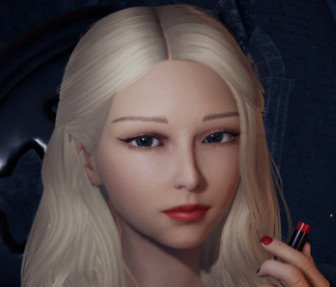 《懲戒魅魔》柳眉鳳眼白發(fā)美女捏臉MOD