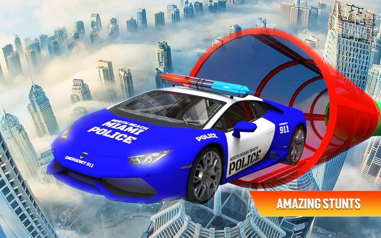 特技警車(chē)空中挑戰(zhàn)