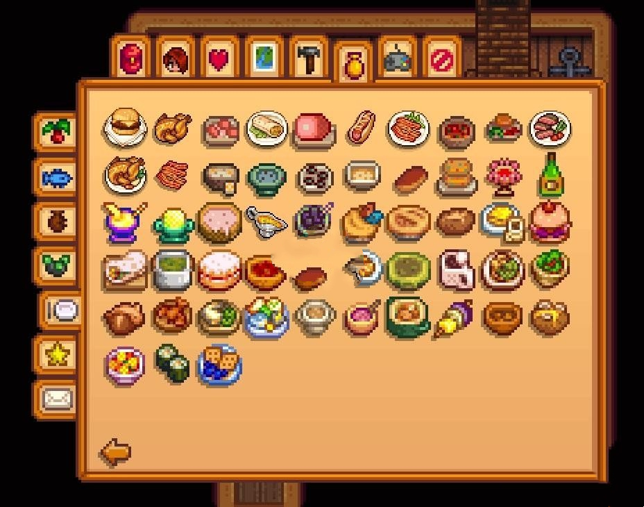 《星露谷物語》高清食物貼圖MOD