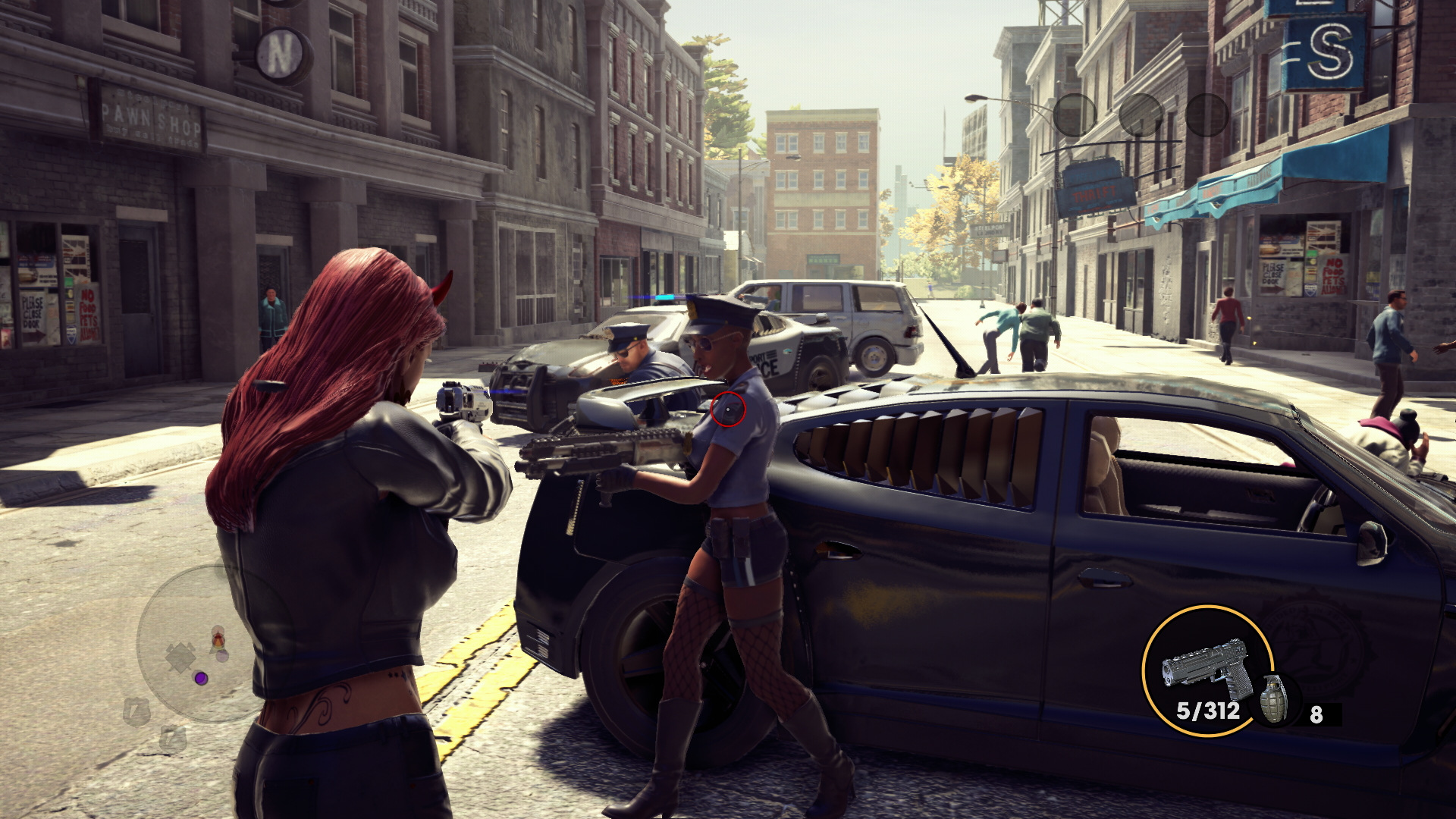 《黑道圣徒3：復刻版》新增短裙女警察外觀MOD
