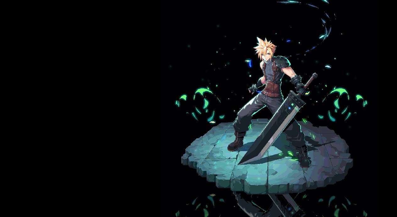 《Wallpaper Engine》最終幻想7克勞德2D精美人物展示動態壁紙