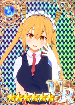 《戀活Sunshine》小林家的龍女仆金發雙馬尾托爾MOD