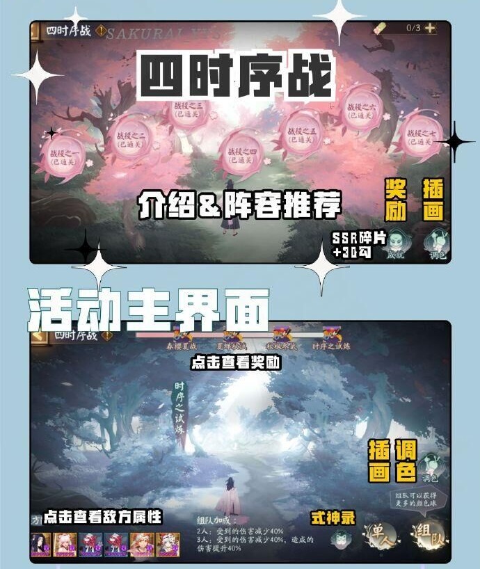 《陰陽(yáng)師》四時(shí)序戰(zhàn)陣容玩法攻略