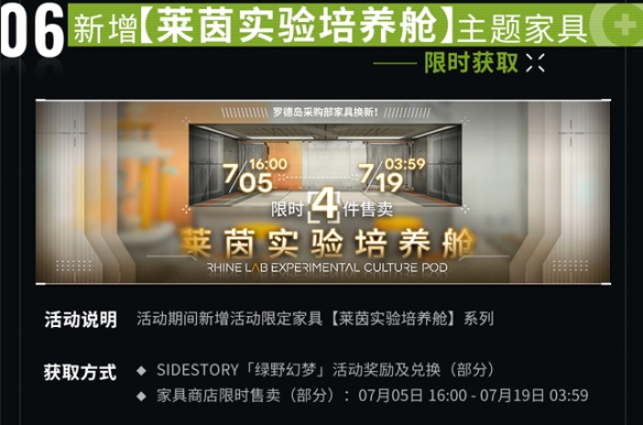 《明日方舟》綠野幻夢(mèng)新活動(dòng)一覽