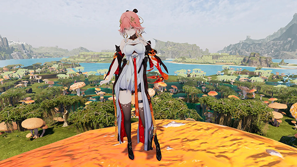 《幻獸帕魯》扮演鳴潮長離MOD