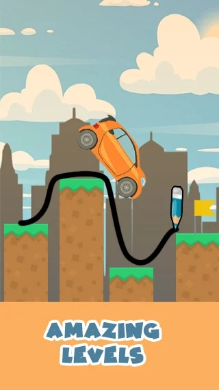 畫線橋梁拯救汽車