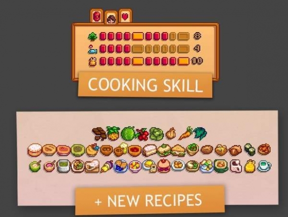 《星露谷物語》新的水果食譜MOD