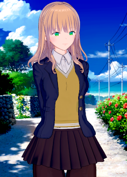 《戀活Sunshine》校園美女電光機王南夢芽MOD