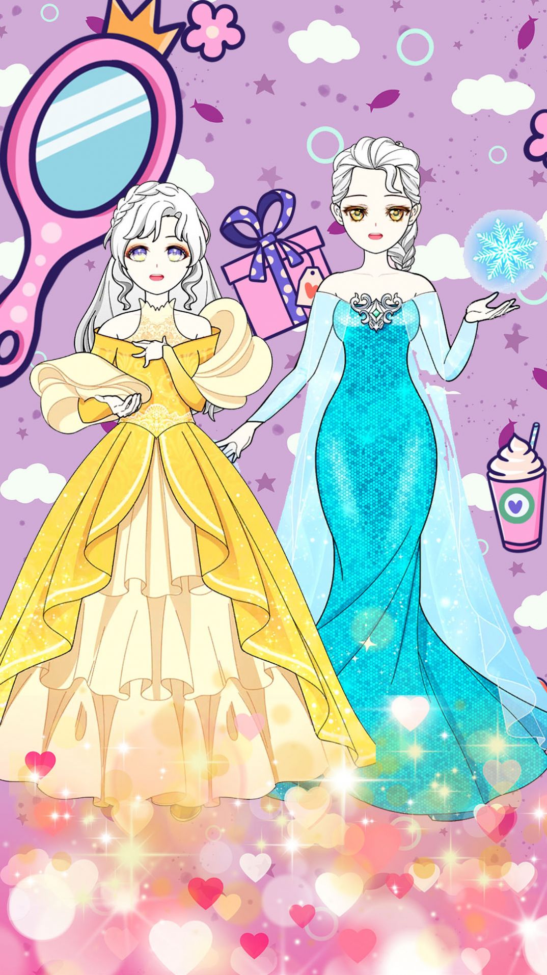 少女愛裝扮