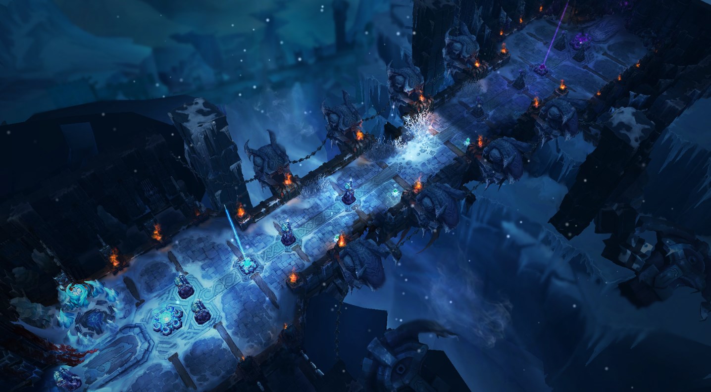 《Wallpaper Engine》英雄聯盟極地大亂斗地圖遠景動態壁紙
