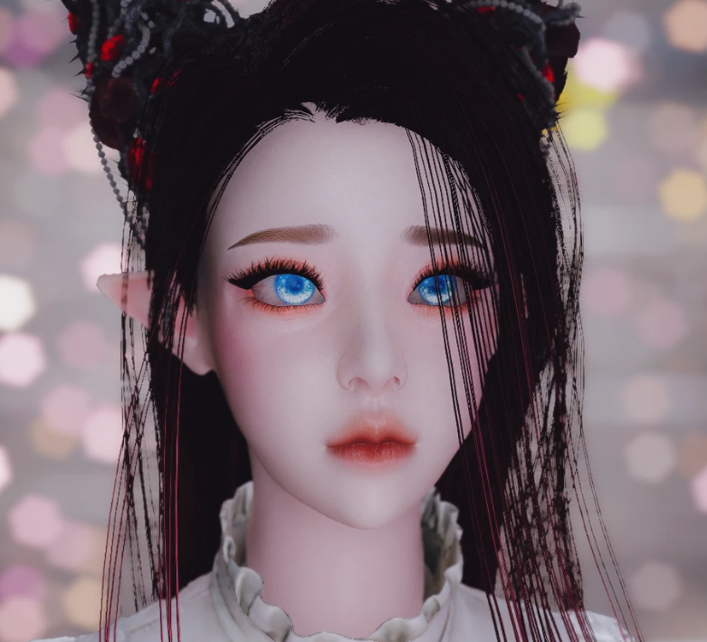 《上古卷軸5：天際重制版》清純少女雙眼MOD