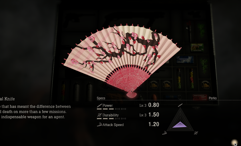 《生化危機4：重制版》優(yōu)雅扇子替換匕首MOD[正式版]