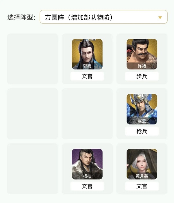 《臥龍吟2》許諸陣容搭配組合一覽