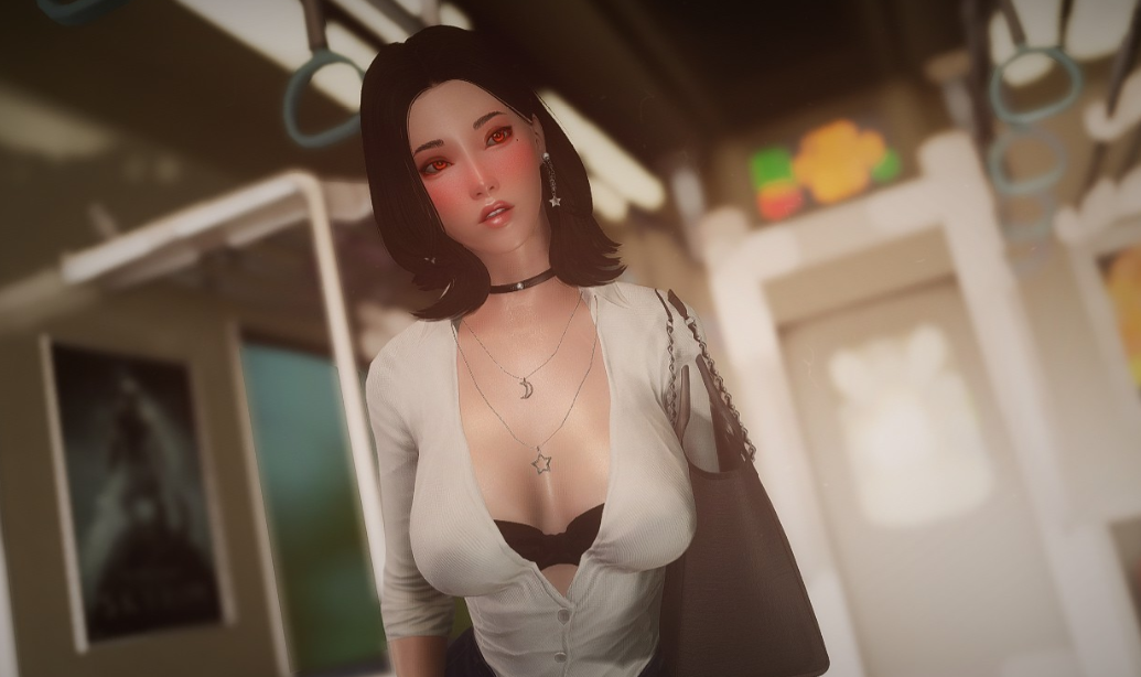 《上古卷軸5：天際重制版》嬌羞御姐面部預設MOD
