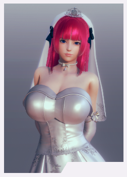 《AI少女》紅發婚紗清純美少女MOD