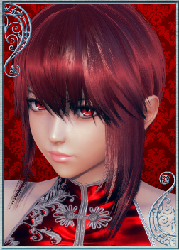 《AI少女》紅色短發(fā)紅色瞳孔旗袍御姐MOD