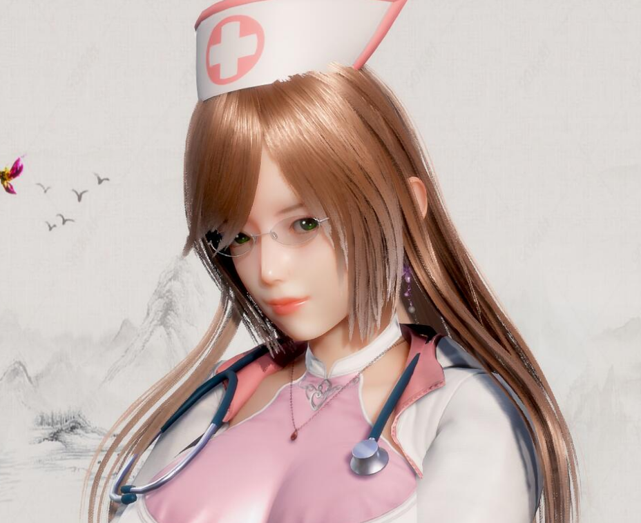 《ROOM Girl》清純豐滿眼睛護(hù)士娘MOD
