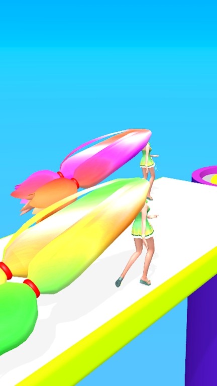 頭發賽跑者插圖2