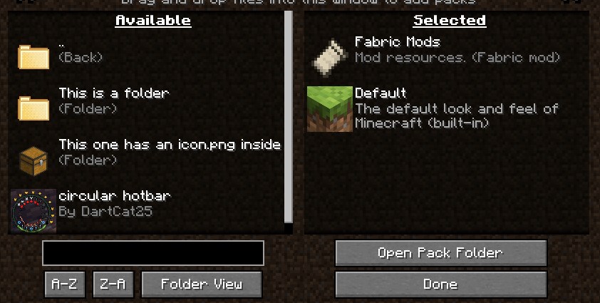 《我的世界》1.19.2紋理包界面調整MOD