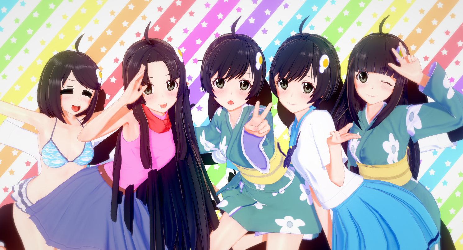 《戀活Sunshine》物語系列腹黑少女阿良良木月火MOD