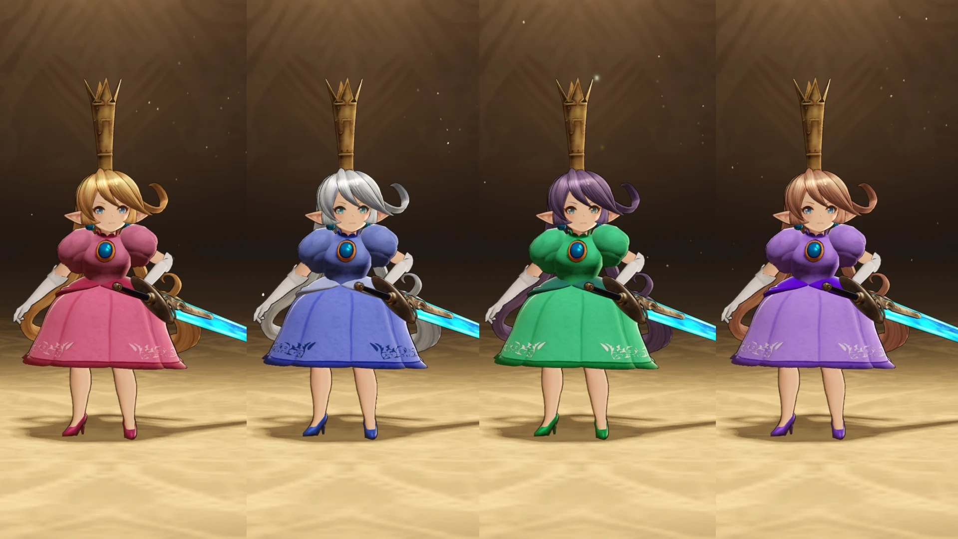 《碧藍幻想：RELINK》夏洛特桃子公主連衣裙MOD