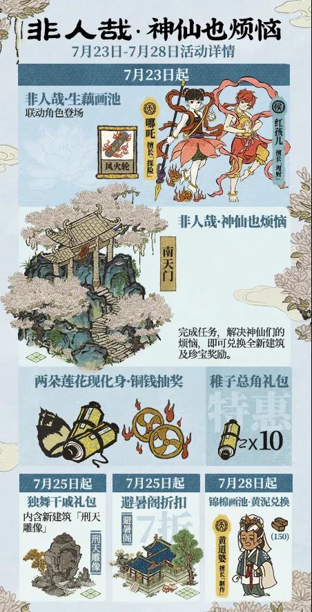 《江南百景圖》非人哉聯(lián)動活動匯總