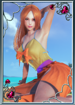 《甜心選擇2》海灘橘色長發(fā)女神MOD