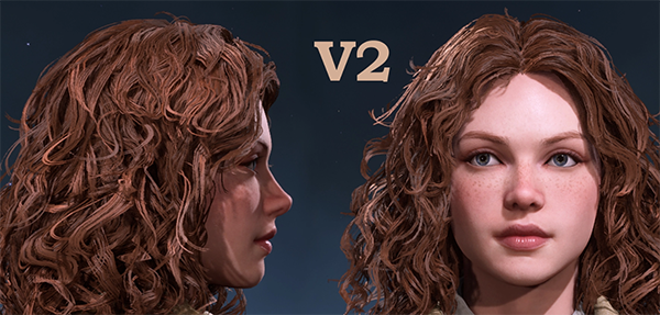 《霍格沃茨之遺》女性面孔V2MOD