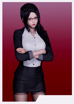 《AI少女》西服緊身裙成熟女教師MOD